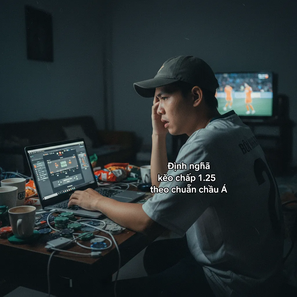 Cách tính toán thắng thua khi cược kèo 1 1/4