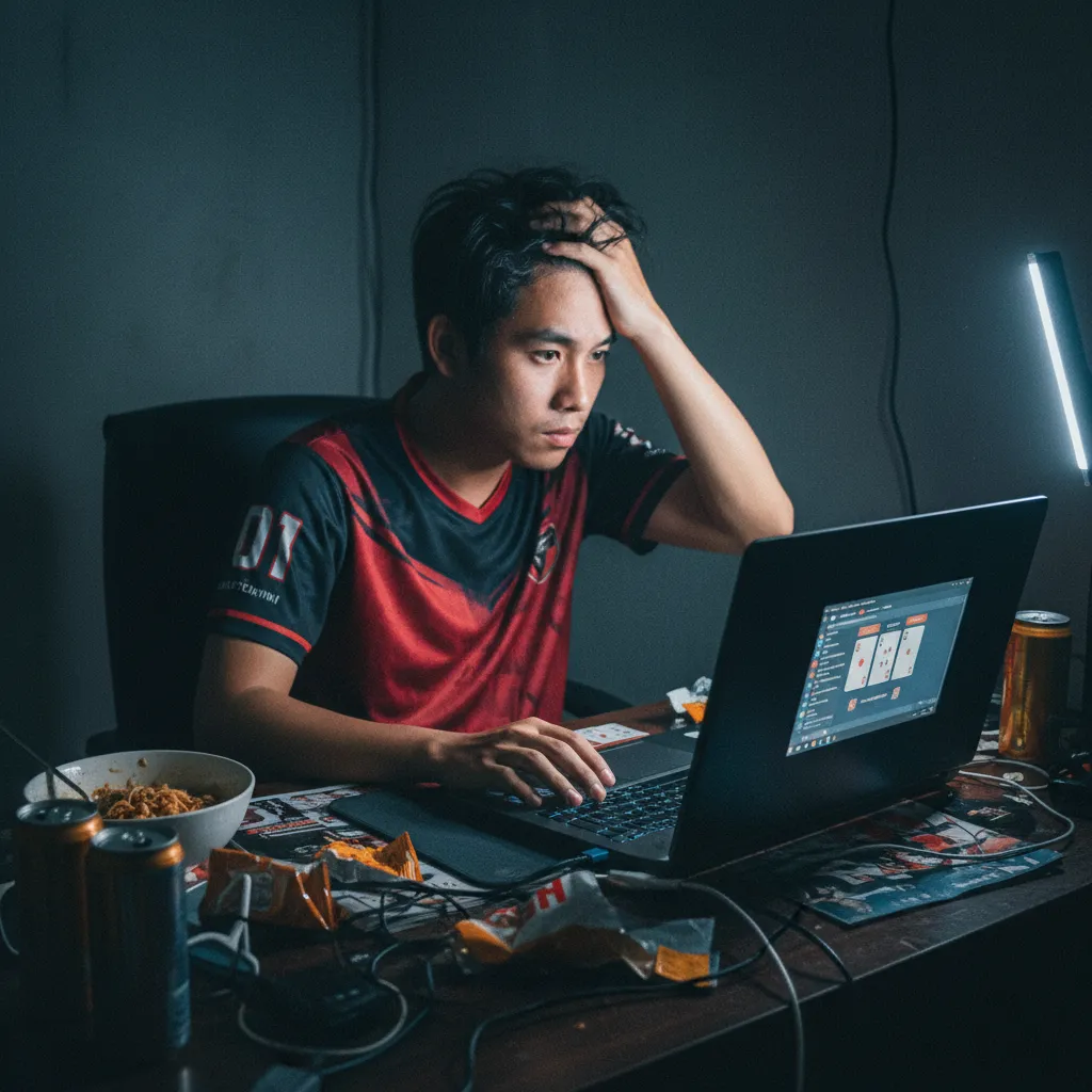 Hình ảnh minh họa tiền cược trong Phỏm