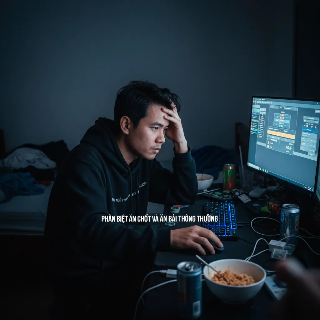 Minh họa rủi ro và hậu quả khi bị ăn chốt hoặc ù đền