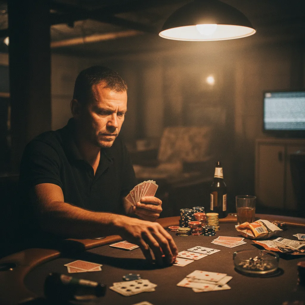 Minh họa một tay bài Mậu Binh bị lủng