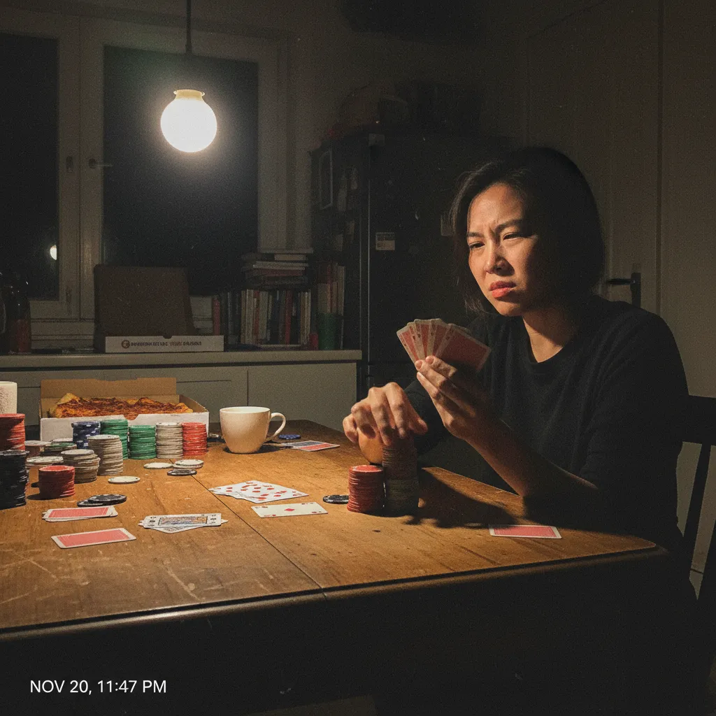 Khoảnh khắc tố bài tự tin